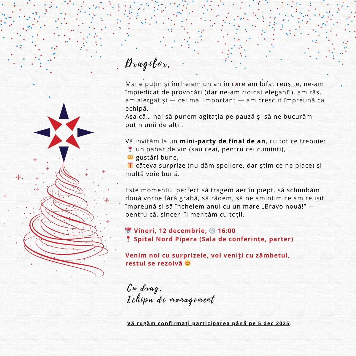 Invitatie mini party